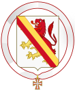 Coat of Arms of Arturo Alessandri (Order of the Dannebrog).svg