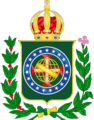 Coat of arms of the Empire of Brazil (1822-1853)
