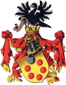 Coat of arms of the House of de' Medici.png
