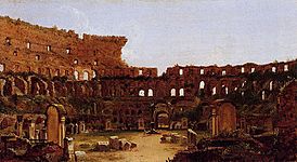 Cole Thomas Interior of the Colosseum Rome 1832