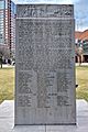 First Landing Party of the Founders of Newark, inscription