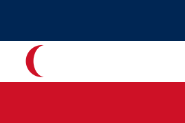 Flag of the Madagascar Protectorate (1885-1896)