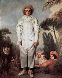 Archivo:Jean-Antoine Watteau - Pierrot, dit autrefois Gilles