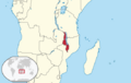 Malawi in its region