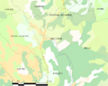 Map commune FR insee code 06057