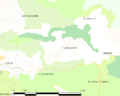 Map commune FR insee code 11073