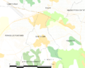 Map commune FR insee code 84108