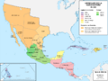 Mapa del Virreinato de la Nueva España (1819)
