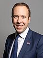 Official portrait of Rt Hon Matt Hancock MP crop 2