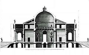 Archivo:Palladio Rotonda seccion Scamozzi 1778