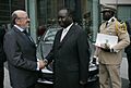 President of the CAR in Brussel