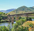 Puente internacional del ferrocarril de La Fregeneda (España)