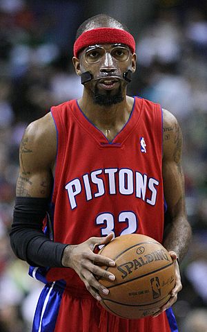 Archivo:Rip Hamilton free throw