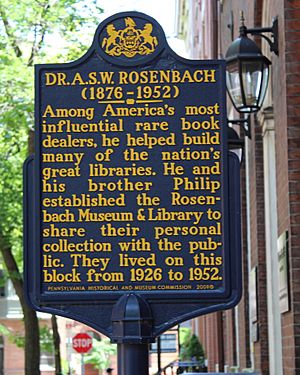 Archivo:Rosenbach State Historical Marker
