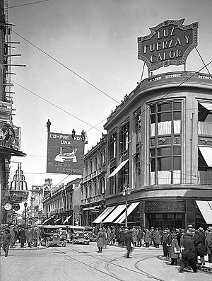 Archivo:Santiago de Chile at 1929
