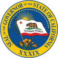 Seal of the 39th Governor of California