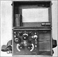 Signal Corps SCR-54A crystal radio