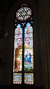 Archivo:Sweetest Heart of Mary Catholic Church (Detroit, MI) - nave, Saint Dominic