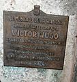 Victor Hugo placa
