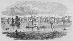 Archivo:View of the City of Portland, Maine, from the Harbor
