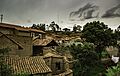 Vista de calles, negocios y letreros del municipio de Totora, Cochabamba, Bolivia 02