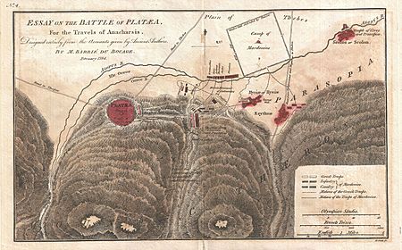 Archivo:1784 Map of the Battle of Plataea, Greece - Geographicus - BattleofPlataea-bocage-1784
