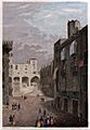 1842-1846, España, obra pintoresca en láminas ya sacadas con el daguerreotipo, ya dibujadas del natural, Plaza del Rey, Barcelona, Ramon Alabern (cropped)