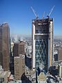 Bow topped out