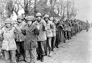 Archivo:Bundesarchiv Bild 183-J28589, Kriegsgefangene amerikanische Soldaten