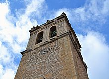 Archivo:Campanar de l'església de sant Pere de Barracas