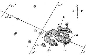 Archivo:Carrington Richard drawing of 1859 sunspots