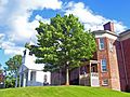 Church and village hall, Montgomery, NY