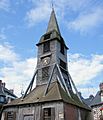 Clocktower of the Church of Saint-Catherine, Honfleur, Normandy, France