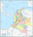 Colombia Mapa Oficial
