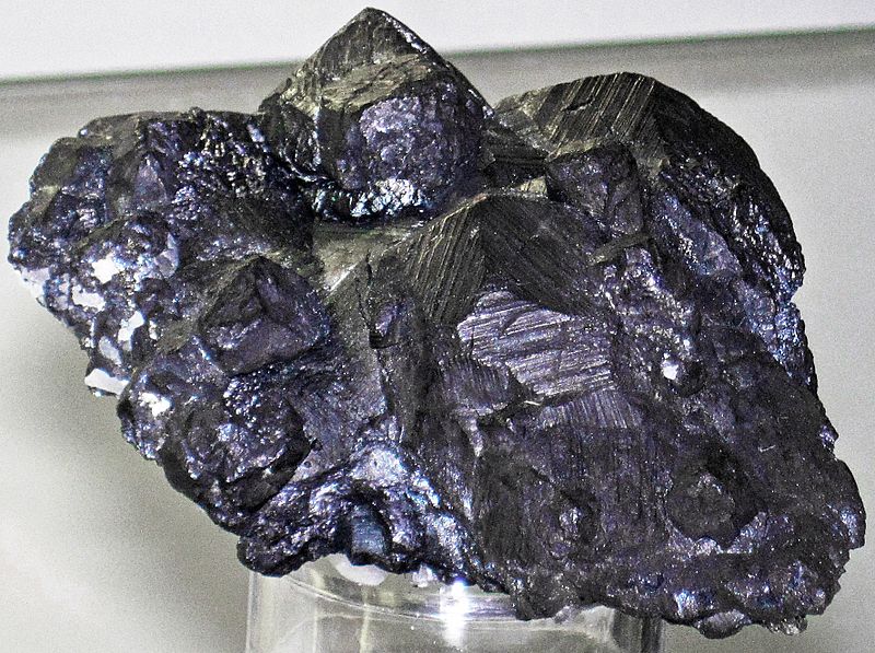 Digenite--pyrite Leonard Mine, Butte Montana