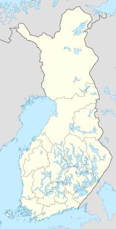 Tampere ubicada en Finlandia