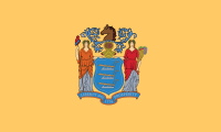 Bandera de Nueva Jersey