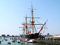 HMS Warrior front