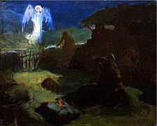 Henry Ossawa Tanner - The Annunciation to the Shepards