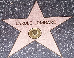 Archivo:HollywoodWalkofFameCaroleLombardsStar