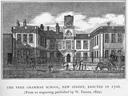 Archivo:KES Free Grammar School original without tower