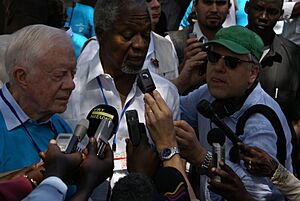 Archivo:Kofi Annan interview in Juba - Flickr - Al Jazeera English