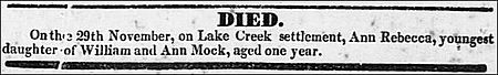 Archivo:Lake Creek Settlement Obituary
