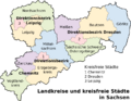 Landkreise Sachsen