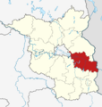 Locator map LOS in Brandenburg