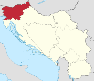 Archivo:Locator map Slovenia in Yugoslavia