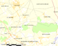 Map commune FR insee code 62598