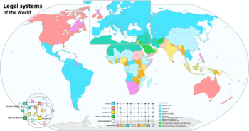 Archivo:Map of the Legal systems of the world (en)