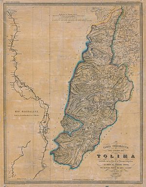 Archivo:Mapa del Estado del Tolima (1865)