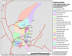 Archivo:Mapa del distrito de Cajón